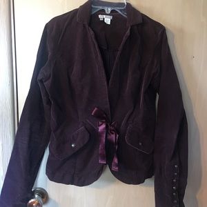 Maroon blazer